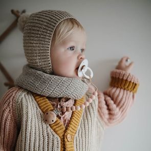 Mushie Hranatá miska 2ks CLOUD