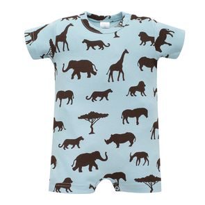 PINOKIO Letní overal Safari MODRÁ