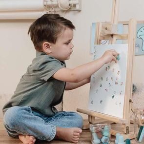 Little Dutch Omalovánky s vodovkami Forest Friends