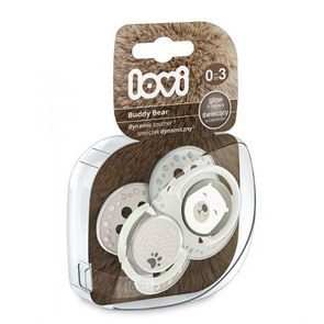 LOVI Dudlík silikonový dynamický PRIME 0-6m 1ks Nude