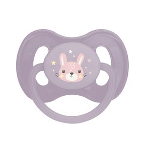 Canpol babies Dudlík kaučukový třešinka 0-6m Cute Animals FIALOVÝ