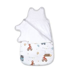 Albero Mio Mušelínový spací pytel 0-4m KARAMELOVÁ (CC5)