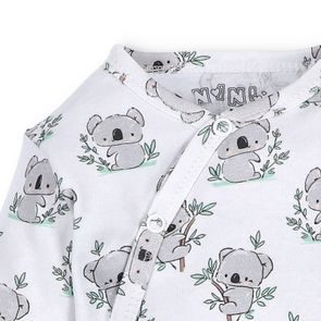 NINI Soupravička (4ks) s polodupačkami Méďa Pilot