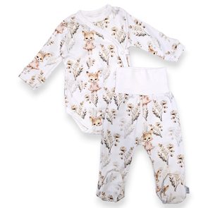Le Bebe Souprava body + polodupačky Boho lištička