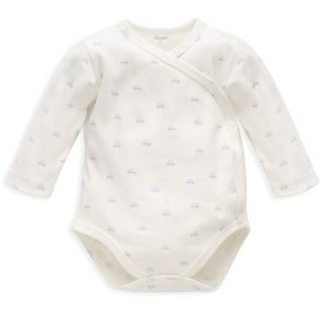 PINOKIO Body zavinovací Lovely Day BabyBlue AUTÍČKA