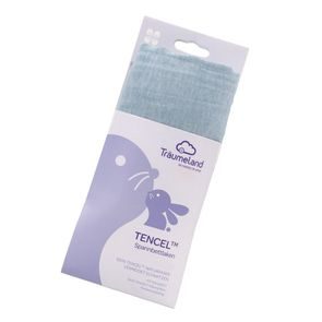 Träumeland Prostěradlo Tencel 120x60/140x70 MODRÁ OCEÁN