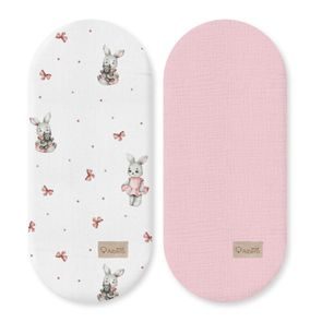 Albero Mio Prostěradlo do kočárku 2ks (W440) BALLERINA