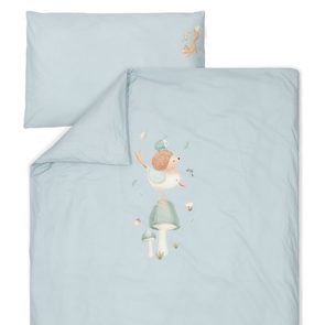 Little Dutch Povlečení organic Forest Friends Blue (100x140/60x40)