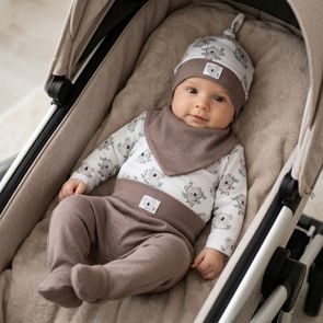 Mrofi Pure Organic Polodupačky Powder Pink