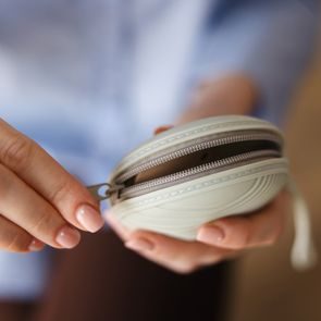 BabyOno Box na dudlík MINT/ŠEDÁ