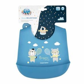 BIBS Bandana mušelínový slintáček BIO bavlna BABY BLUE