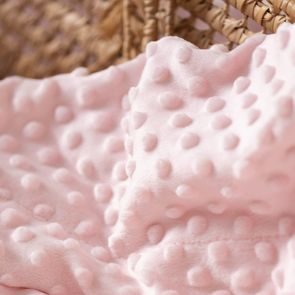 Interbaby Deka extra měkká Kuličky KRÉMOVÁ