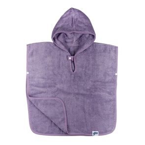 Kikko BIO bavlněné froté pončo XKKO Organic LAVENDER AURA