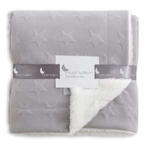 Interbaby Deka Hvězdičky & Beránek - ŠEDÁ