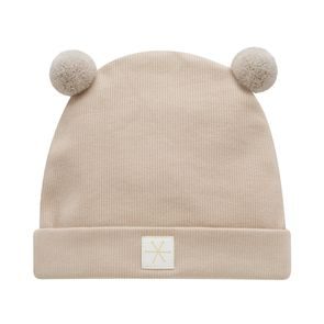 PINOKIO Čepička žebrovaná Winter BÉŽOVÁ