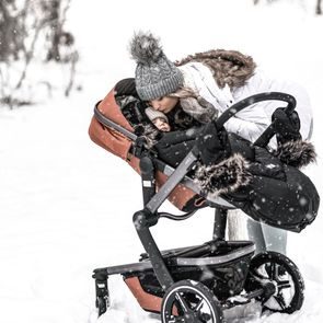 Little Elite Zimní fusak 4v1 Combi CAMEL