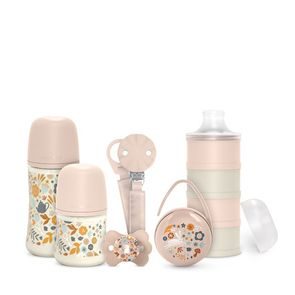 Suavinex Wonderland novorozenecký set RŮŽOVÁ