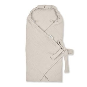 Albero Mio Mušelínová zavinovačka do autosedačky (CC2) BÉŽOVÁ