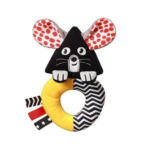 BabyOno Kontrastní chrastítko MYŠKA