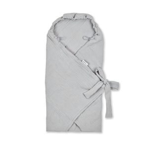 Albero Mio Mušelínová zavinovačka do autosedačky (CC3) ŠEDÁ