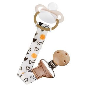 BabyOno Omyvatelný bryndák zástěrka 24m+ DUHA