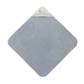 Interbaby Osuška froté + bryndák Zvířátka MODRÁ