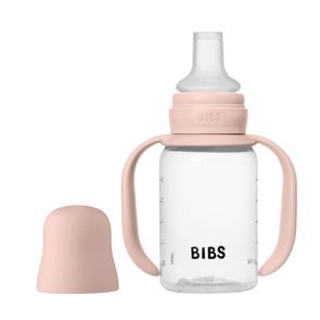 BIBS Hrnek se silikonovým pítkem 150ml BLUSH 6m+