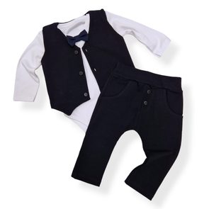 Mrofi Body košile kostkovaná ČERNO-ČERVENÁ