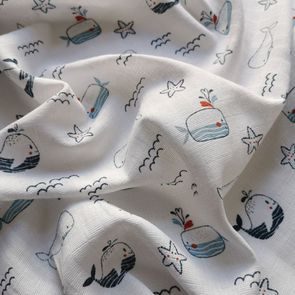 PREM Bavlněná plena 70x70cm Mořský Svět NEW