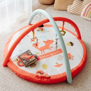 Little Dutch Hrací deka s hrazdou Forest Friends