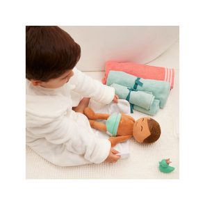 B-Toys Panenka plyšová do vany Lulla Baby Blonde Hair