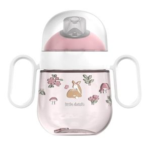 Little Dutch Hrnek s pítkem 200 ml Fairy Garden (6m+)