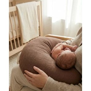 BabyMatex Kojící polštář Relax Mušelín (č.15) BÉŽOVÁ