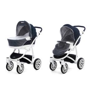 BabyOno Moskytiéra na kočárek univerzální BÍLÁ
