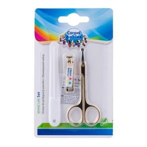 Canpol babies Celokovové nůžky s kulatou špičkou