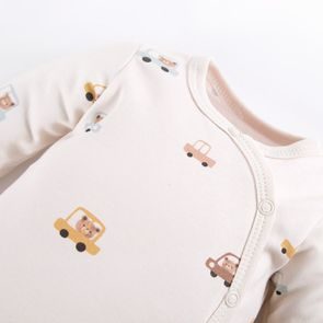 Eevi Body dlouhý rukáv se srdíčky Love BORDÓ