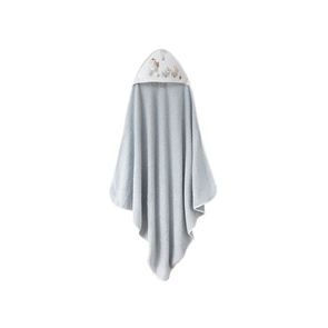 Interbaby Osuška froté + bryndák Zvířátka MODRÁ