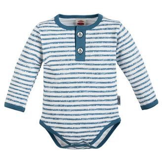 Makoma Body "polo" dlouhý rukáv Blue Sea PROUŽKY