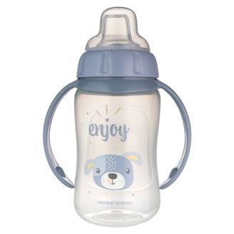Canpol babies Tréninkový hrníček Cute Animals 320ml (6m+) - PES