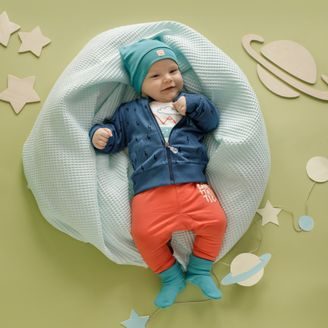 Le Bebe Mikina s kapucí + tepláčky Na Jehličí