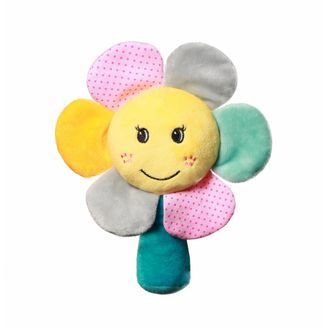 BabyOno Plyšové chrastítko RAINBOW FLOWER