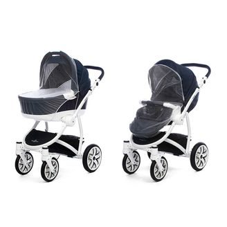 BabyOno Moskytiéra na kočárek univerzální BÍLÁ
