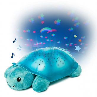 Cloud B Noční světlo s projekcí a melodiemi Želva Aqua
