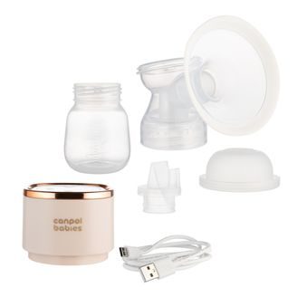 Canpol babies Dvojitá odsávačka mateřského mléka do podprsenky MilkShell