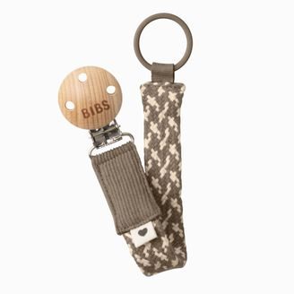 Bibs Klip na dudlík Dark Oak/Vanilla