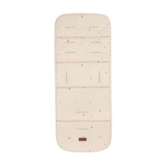 KikkaBoo Podložka do kočárku Garden Beige