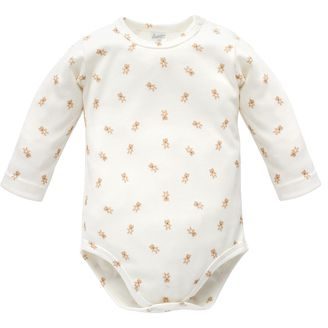 PINOKIO Body dlouhý rukáv Lovely Day Beige MEDVÍDCI