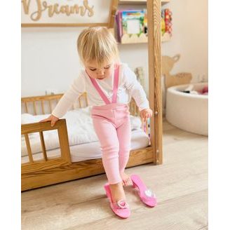 Bunnykids Legíny s kšandami BABY BLUE