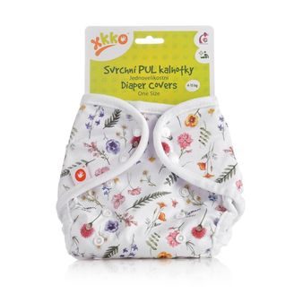 Svrchní PUL kalhotky XKKO One Size SUMMER MEADOW