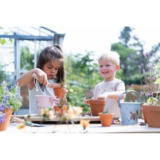 Little Dutch Kreativní sada malování prsty Forest Friends